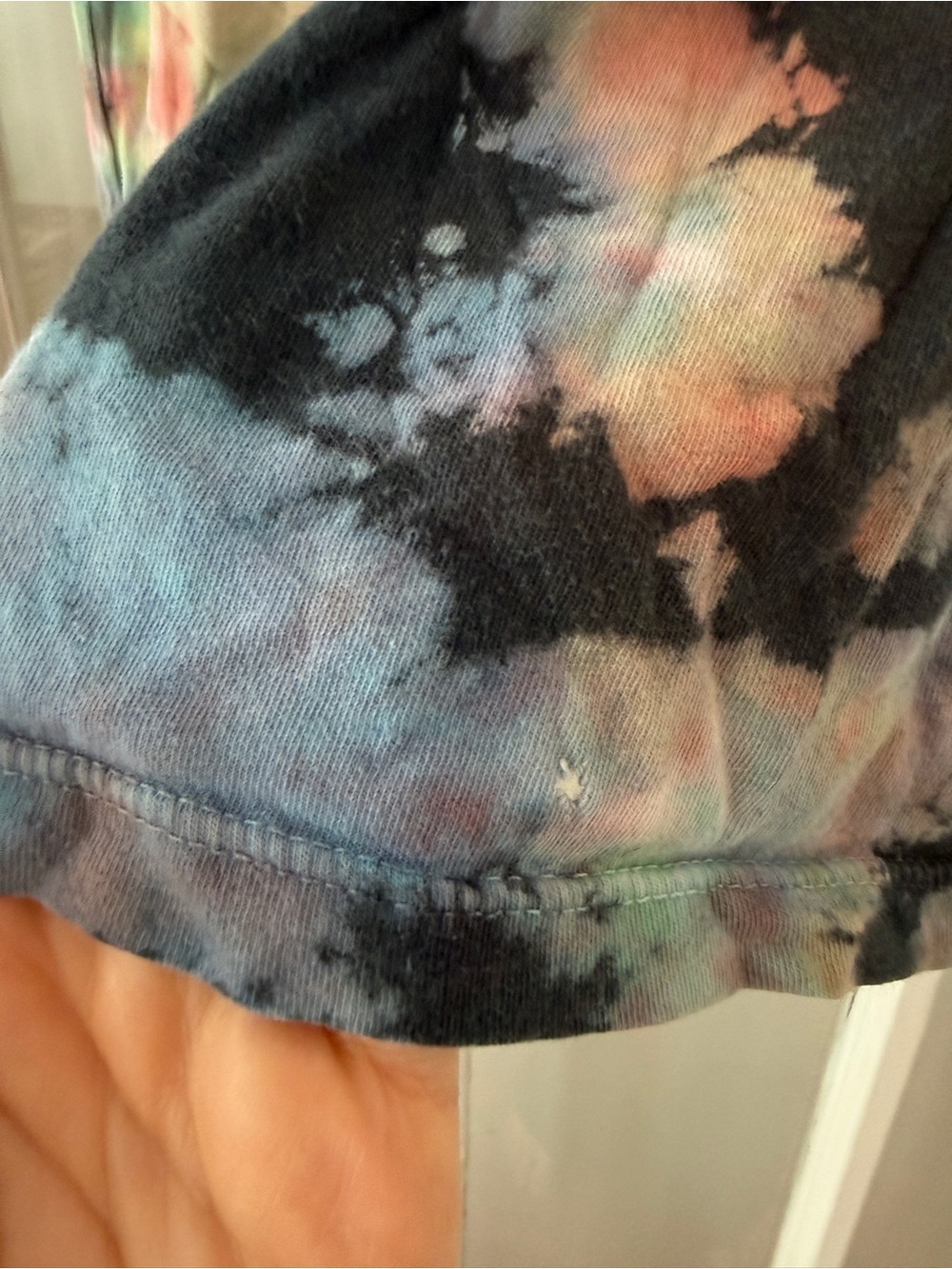 Big Bud Press Black Colorful Tie Dye Magic Waters Short Sleeve T-Shirt Tee - Picture 3 of 6